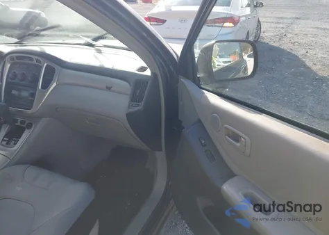 2005 Toyota Highlander V6 from USA, damaged, VIN JTEGP21A550087765